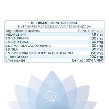 MELATONINA ZZZ CLOUD (Próximamente)